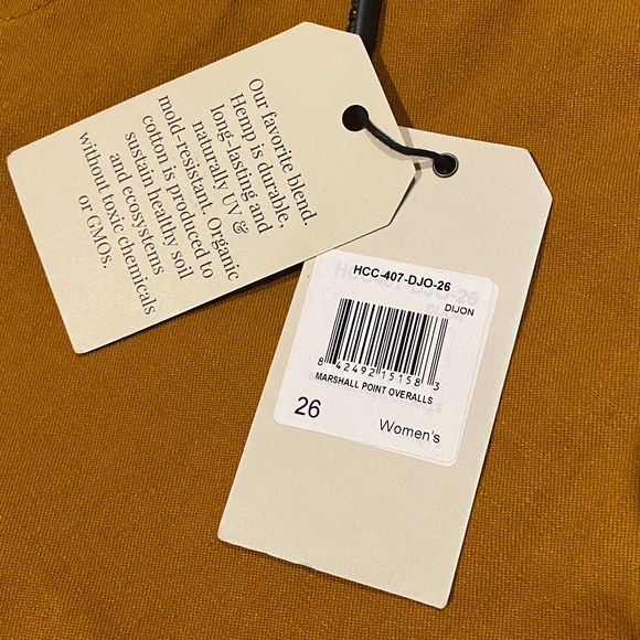 Roamers Brand Marshall Point Overalls in Dijon (Size 26) - Picture 6 of 6